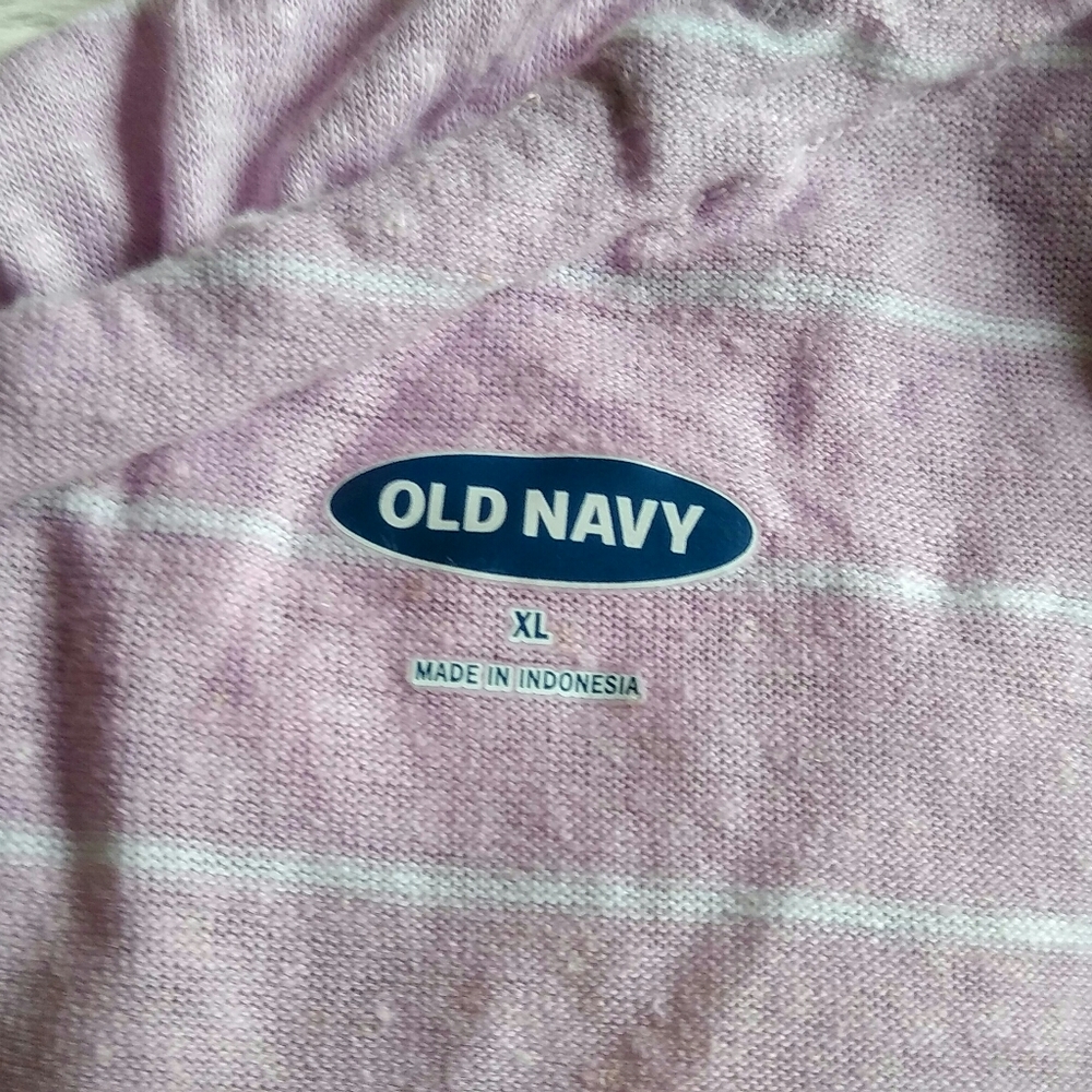 Old Navy Ruffled Linen-Blend One-Shoulder Size XL - Picture 5 of 6